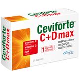Ceviforte C+D max, 30 kapsułek - miniaturka zdjęcia produktu