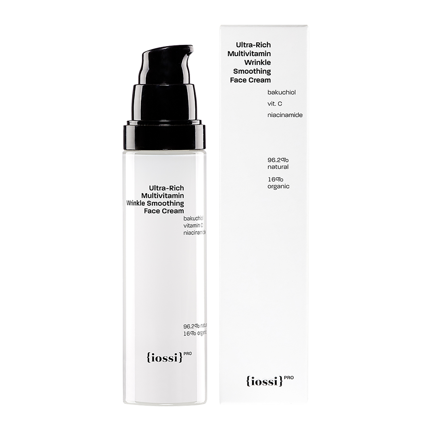 Nieznana Iossi Pro, wygładzający bogaty krem do twarzy, multiwitaminowy, 50 ml