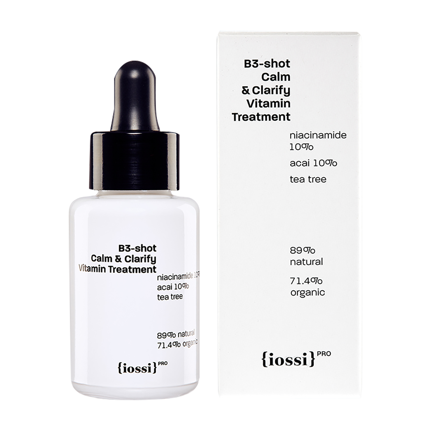 Nieznana Iossi Pro, skoncentrowane serum z niacynamidem, witaminowa kuracja, 30 ml