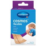 Cosmos Flexible, elastyczny plaster z opatrunkiem, do cięcia, włókninowy, cielisty, 6 cm x 1 m, 1 sztuka - miniaturka zdjęcia produktu