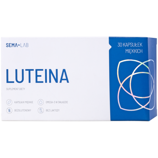 SEMA Lab Luteina, 30 kapsułek miękkich USZKODZONE OPAKOWANIE - zdjęcie produktu