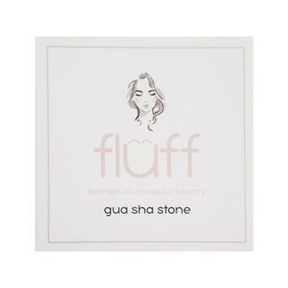 Fluff, kamień Gua Sha do masażu twarzy, naturalny kwarc - miniaturka  zdjęcia produktu