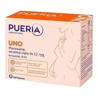 Pueria Uno, 60 kapsułek USZKODZONE OPAKOWANIE - zdjęcie produktu
