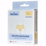 Horizon, majtki siatkowe, urologiczno-ginekologiczne, rozmiar 40-42, 2 sztuki USZKODZONE OPAKOWANIE - miniaturka zdjęcia produktu