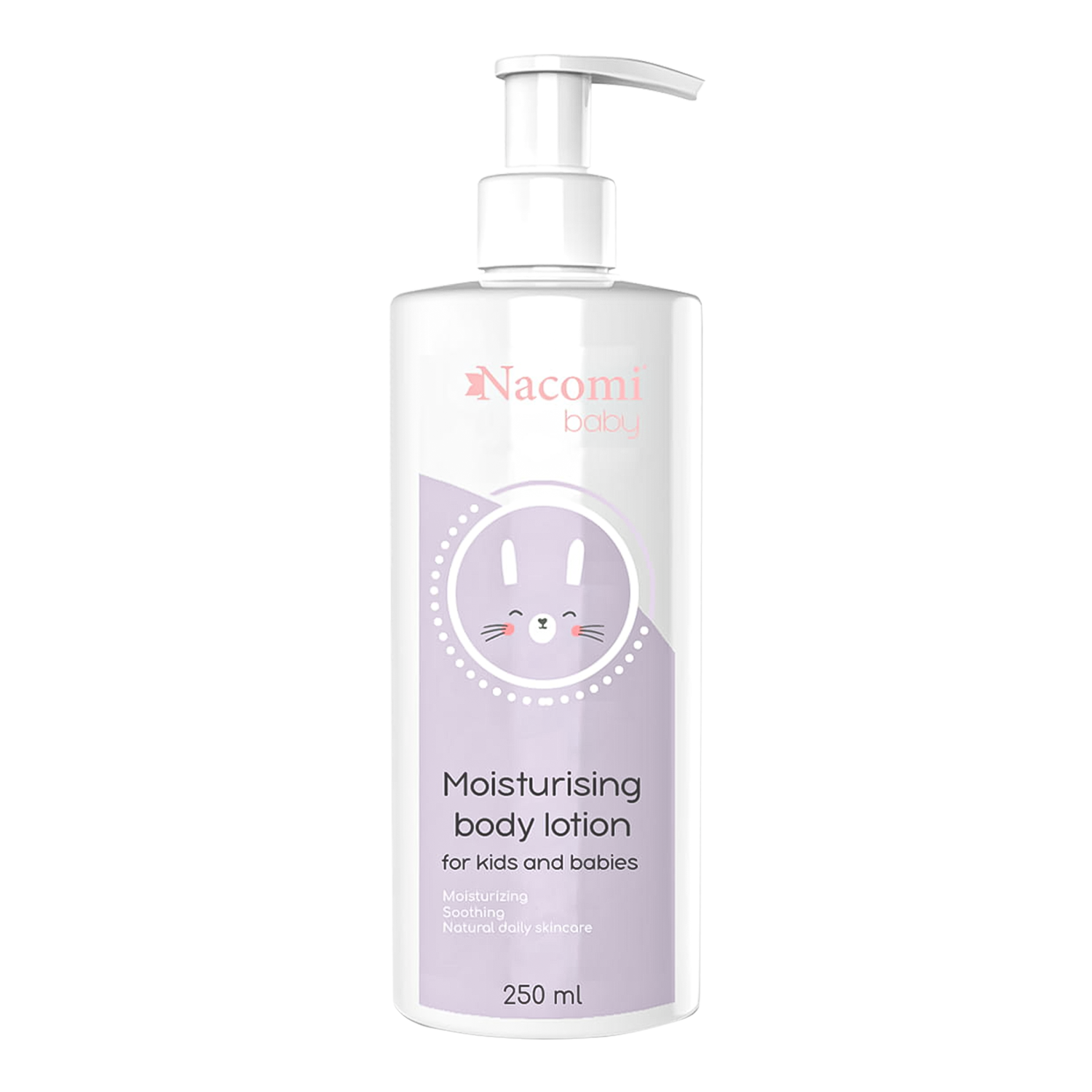 Nieznana Nacomi Baby, nawilżająca emulsja do ciała, dla dzieci i niemowląt, 250 ml