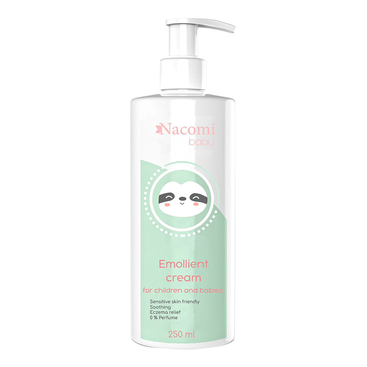 Nieznana Nacomi Baby, emulsja nawilżająca do ciała, skóra sucha, wrażliwa i atopowa, dla dzieci i niemowląt, 250 ml