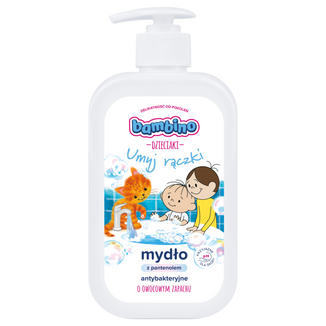 Bambino Dzieciaki, antybakteryjne mydło w płynie o owocowym zapachu, 500 ml - zdjęcie produktu