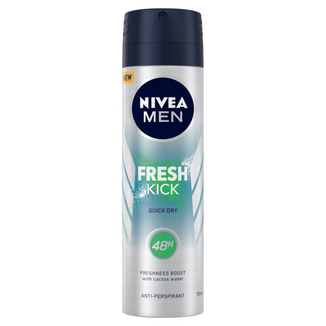 Nivea Men Fresh Kick, antyperspirant w sprayu dla mężczyzn, 150 ml - zdjęcie produktu