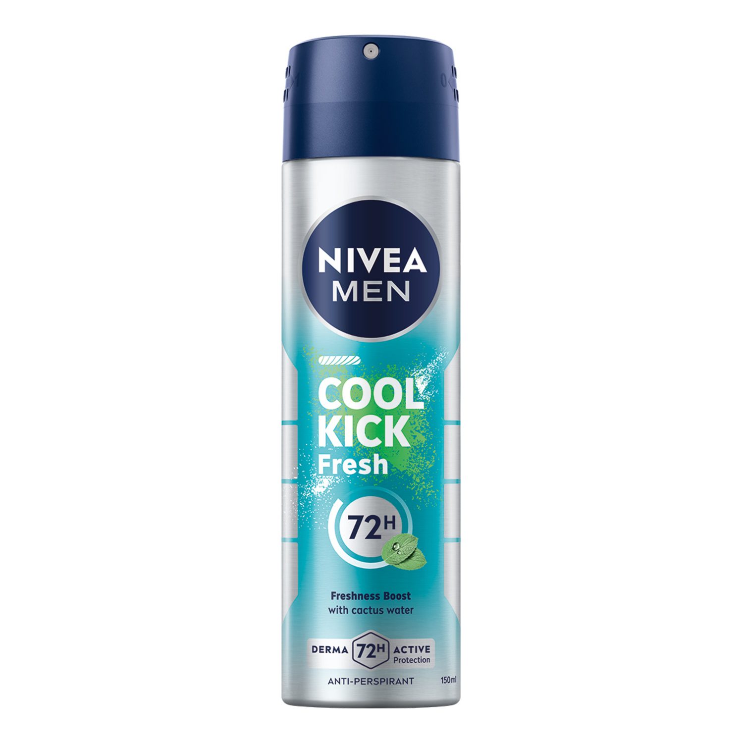 Nivea Men Fresh Kick, Antitranspirant als Spray für Herren, 150 ml