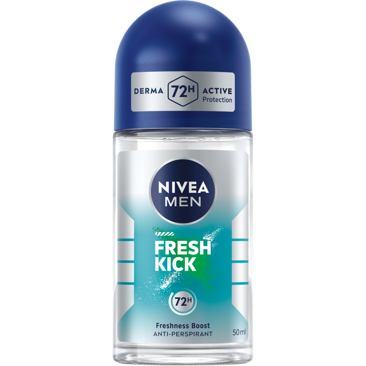 Nivea Nivea Men Fresh Kick, Antitranspirant roll-on für Herren, 50 ml — Inhaltsstoffe und Bewertung