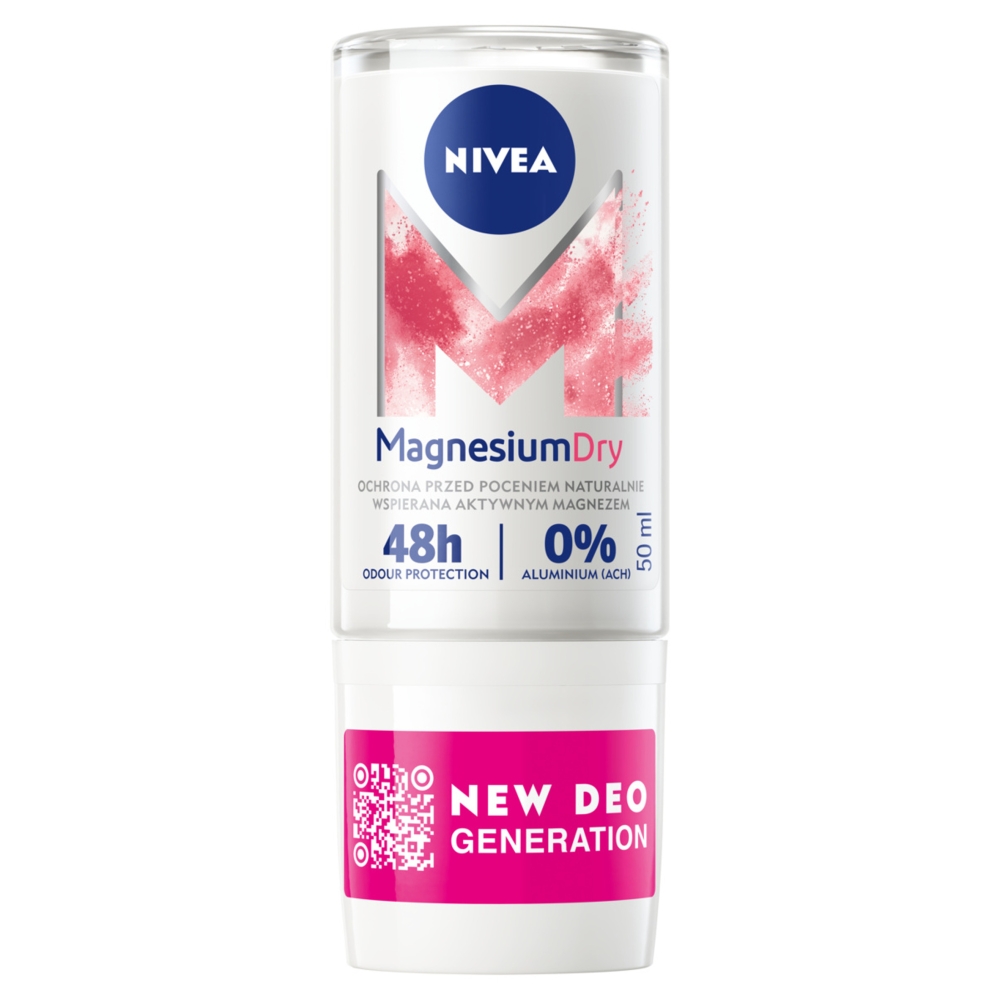 Nivea Nivea Magnesium Dry Original, antyperspirant roll-on, 50 ml