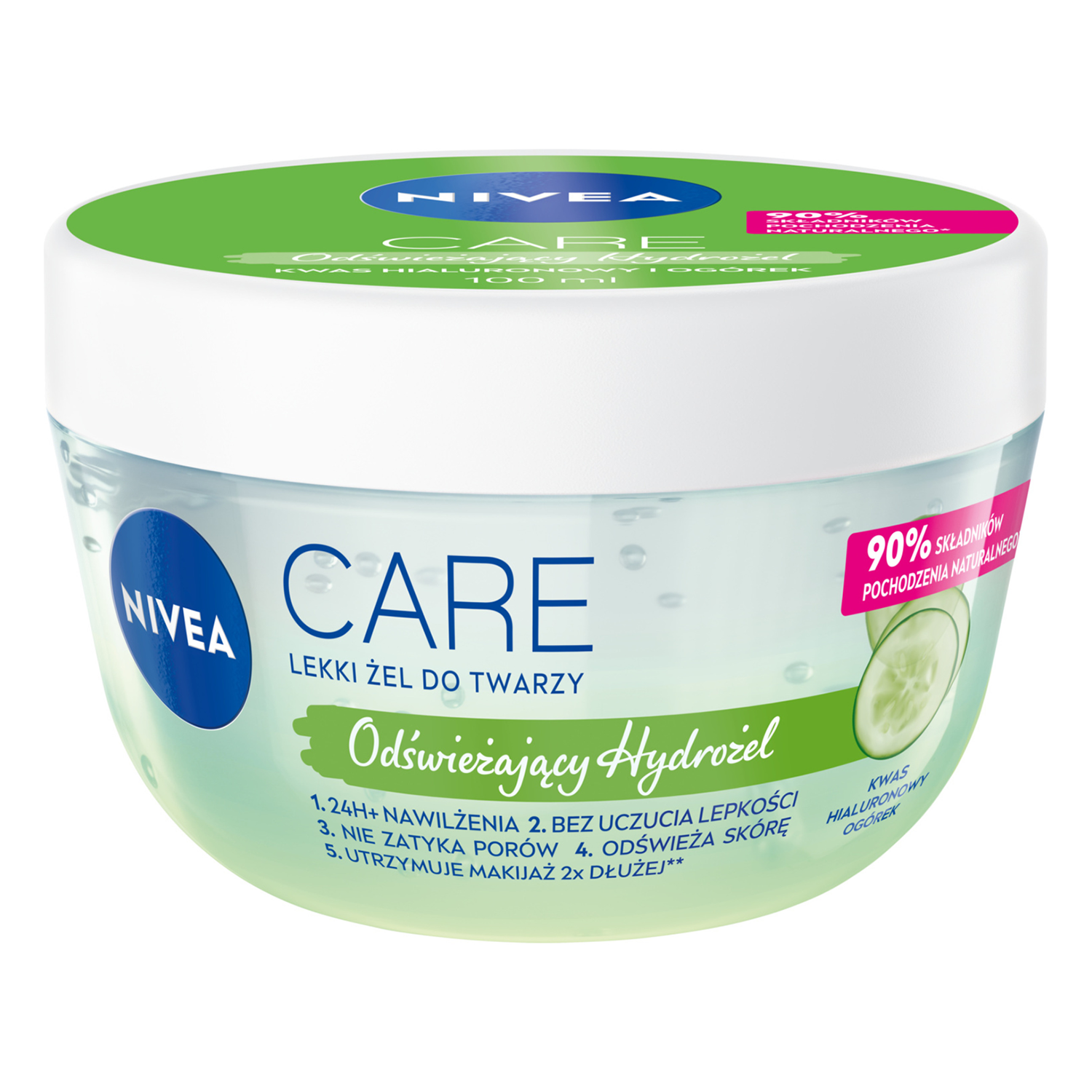Nivea Care Fresh Hydro Gel, żelowy krem do twarzy, 100 ml - cena