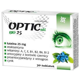 Opticall Bio25, 30 tabletek - zdjęcie produktu