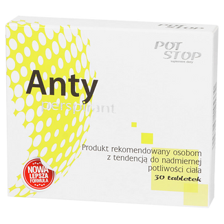 Antyperspirant PotStop, 30 tabletek - zdjęcie produktu