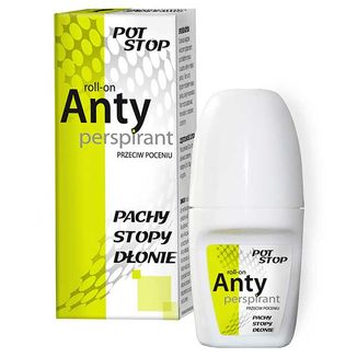 Antyperspirant PotStop, roll-on, 60 ml - zdjęcie produktu