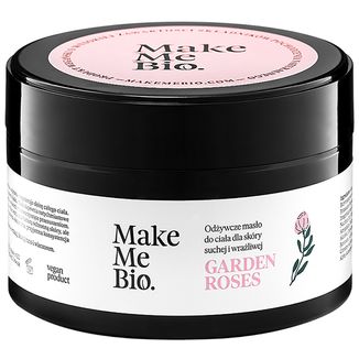 Make Me Bio Garden Roses, odżywcze masło do ciała, 230 ml - zdjęcie produktu
