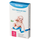 Test Now, test owulacyjny, paskowy, 10 sztuk - miniaturka zdjęcia produktu
