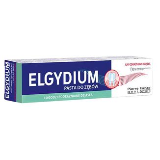 Elgydium, pasta do zębów na podrażnione dziąsła, 75 ml USZKODZONE OPAKOWANIE - zdjęcie produktu
