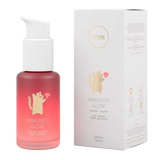 Yope Immunity Glow, krem do twarzy, na dzień, chaga + mak, 50 ml - zdjęcie produktu