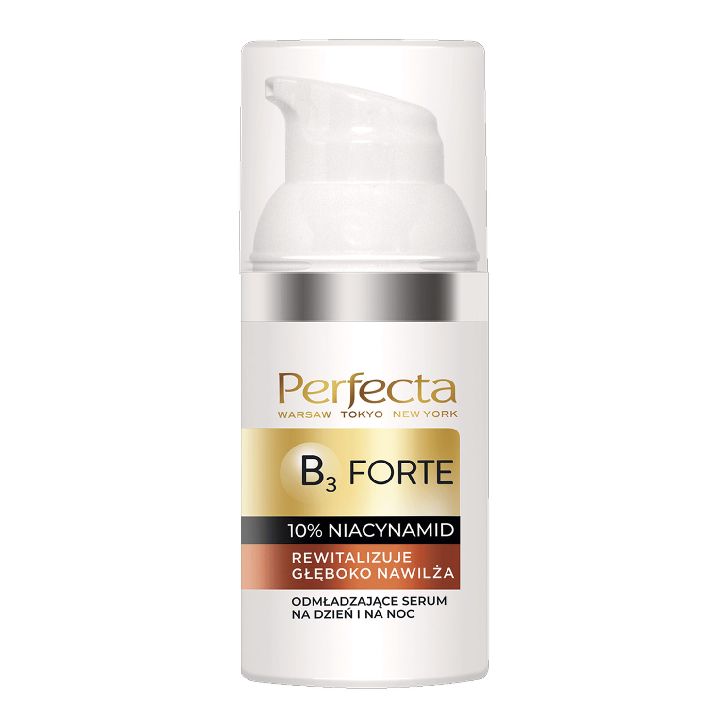 Perfecta Perfecta B3 Forte, verjüngend Gesichtsserum, für den Tag und für die Nacht, 30 ml — Inhaltsstoffe und Bewertung