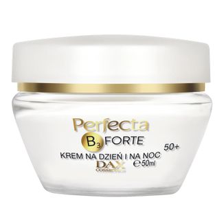 Perfecta B3 Forte 50+, przeciwzmarszczkowy krem do twarzy, na dzień i na noc, 50 ml - zdjęcie produktu
