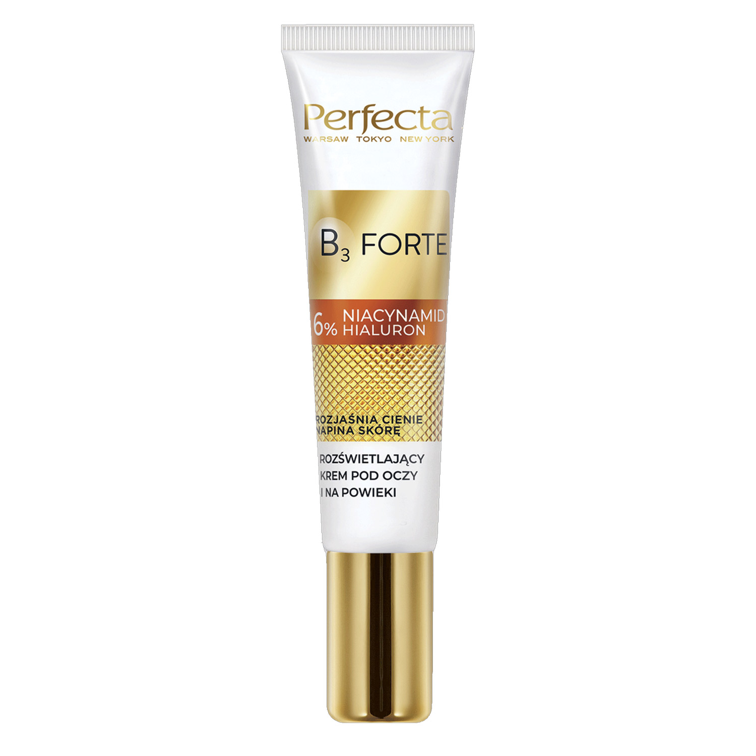 Perfecta Perfecta B3 Forte, aufhellend Augencreme und für die Lider, 15 ml — Inhaltsstoffe und Bewertung