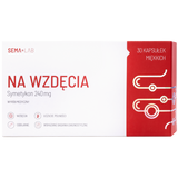 SEMA Lab Na wzdęcia 240 mg,30 kapsułek miękkich USZKODZONE OPAKOWANIE - miniaturka zdjęcia produktu