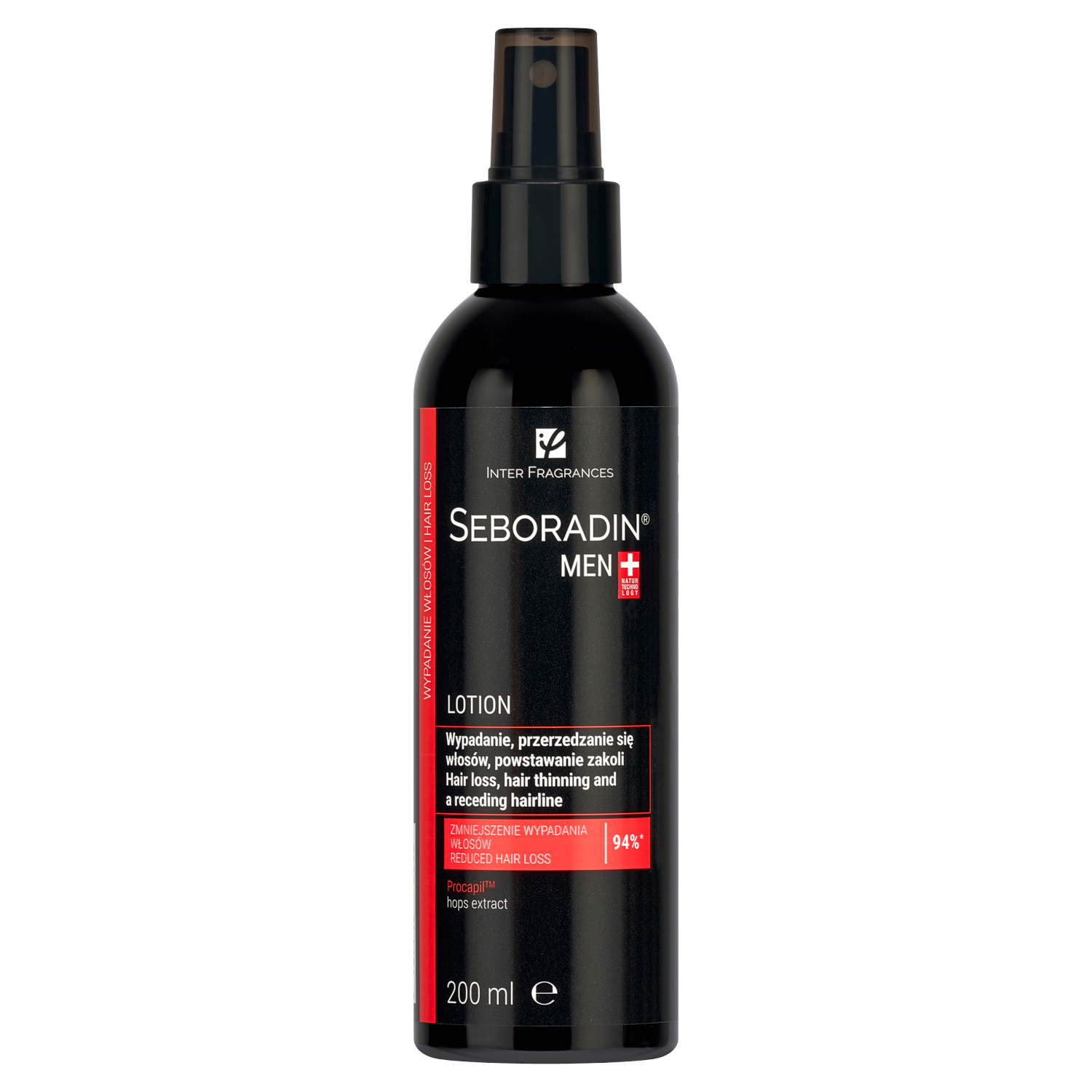 Seboradin Seboradin Men, lotion gegen Haarausfall, 200 ml — Inhaltsstoffe und Bewertung