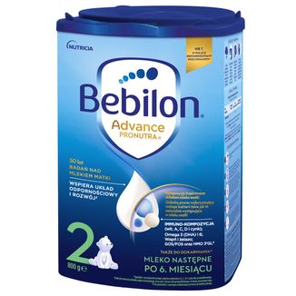 Bebilon Advance Pronutra 2, mleko następne, powyżej 6 miesiąca, 800 g - zdjęcie produktu