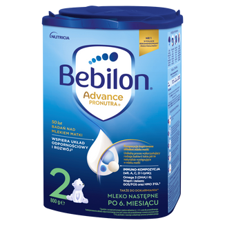 Bebilon Advance Pronutra 2, mleko następne, powyżej 6 miesiąca, 800 g - zdjęcie produktu