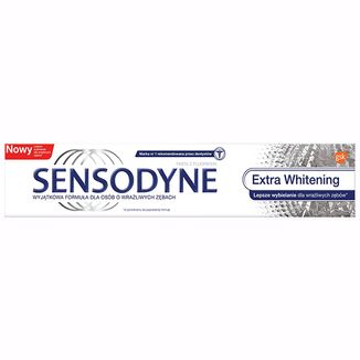 Sensodyne Extra Whitening, pasta do zębów, 100 ml - zdjęcie produktu