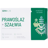 SEMA Lab Prawoślaz + Szałwia, 24 tabletki  do ssania SEMA Lab Prawoślaz + Szałwia, 24 tabletki  do ssania - miniaturka zdjęcia produktu