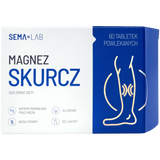 SEMA Lab Magnez Skurcz, 60 tabletek powlekanych USZKODZONE OPAKOWANIE - miniaturka zdjęcia produktu