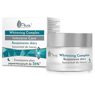 Ava Whitening Complex Intensive Care, Rozjaśnienie skóry, koncentrat do twarzy na noc, 50 ml - zdjęcie produktu