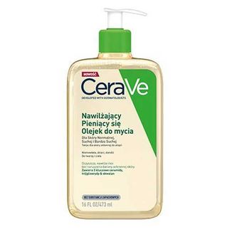 CeraVe, nawilżający pieniący się olejek z ceramidami do mycia, 473 ml - zdjęcie produktu