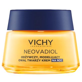 Vichy Neovadiol Magistral, odżywczy, modelujący owal twarzy krem na noc, skóra sucha, dojrzała, 50 ml USZKODZONE OPAKOWANIE - zdjęcie produktu