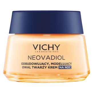 Vichy Neovadiol Kompleks Uzupełniający, odbudowujący, modelujący owal twarzy krem na noc, 50 ml USZKODZONE OPAKOWANIE - zdjęcie produktu