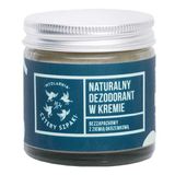 Cztery Szpaki, naturalny dezodorant w kremie z ziemią okrzemkową, bezzapachowy, 60 ml USZKODZONE OPAKOWANIE - miniaturka zdjęcia produktu