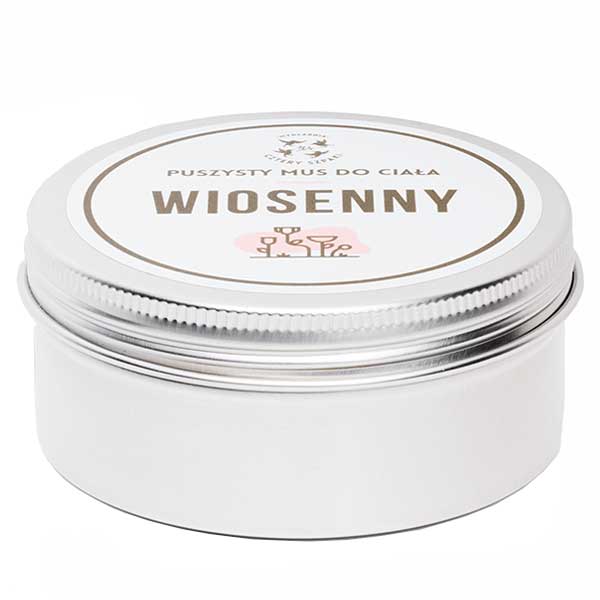 Mydlarnia Cztery Szpaki Cztery Szpaki, puszysty mus do ciała, wiosenny, 150 ml