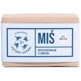 Cztery Szpaki, naturalne mydło w kostce z lanoliną od 1 dnia życia, miś, 110 g - miniaturka zdjęcia produktu