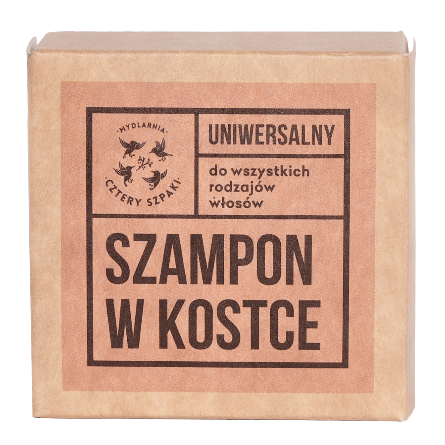 Mydlarnia Cztery Szpaki Cztery Szpaki, universal festes Shampoo für das Haar, 75 g — Inhaltsstoffe und Bewertung