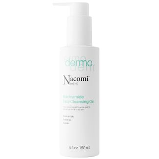 Nacomi Next Level Dermo, oczyszczający żel do mycia twarzy, 150 ml - zdjęcie produktu