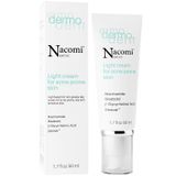 Nacomi Next Level Dermo, lekki krem do skóry trądzikowej, 50 ml - miniaturka zdjęcia produktu