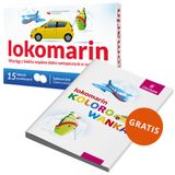 Lokomarin, 15 tabletek powlekanych + kolorowanka gratis - miniaturka zdjęcia produktu