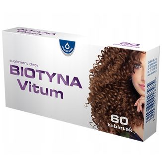 Biotyna-Vitum 2,5 mg, 60 tabletek - zdjęcie produktu