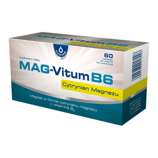 Mag-Vitum B6, 60 tabletek USZKODZONE OPAKOWANIE - zdjęcie produktu
