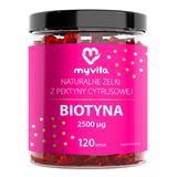 MyVita Biotyna, żelki, 120 sztuk - miniaturka zdjęcia produktu