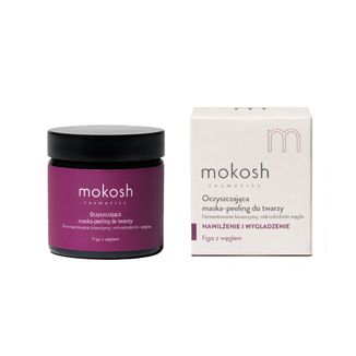 Mokosh, wygładzająco-oczyszczająca maska do twarzy, figa z węglem, 60 ml - zdjęcie produktu