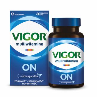 Vigor Multiwitamina On, 60 tabletek USZKODZONE OPAKOWANIE - zdjęcie produktu