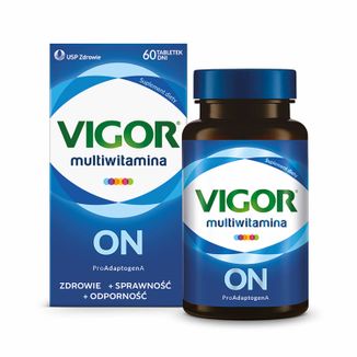 Vigor Multiwitamina On, 60 tabletek - zdjęcie produktu